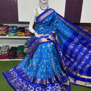Pochamplly Silk  Saree With Blouse | Silk Mark Certified -SRS115047