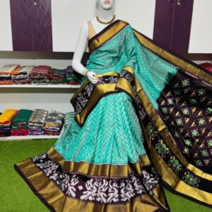 Pochamplly Silk  Saree With Blouse | Silk Mark Certified -SRS115049