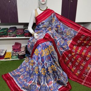 Pochamplly Silk  Saree With Blouse | Silk Mark Certified -SRS115051