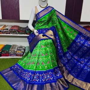 Pochamplly Silk  Saree With Blouse | Silk Mark Certified -SRS115055