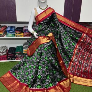 Pochamplly Silk  Saree With Blouse | Silk Mark Certified -SRS115056