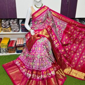 Pochamplly Silk  Saree With Blouse | Silk Mark Certified -SRS11508