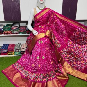Pochamplly Silk  Saree With Blouse | Silk Mark Certified -SRS11509