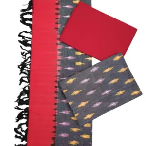 Ikkat Cotton Dress materials with price Pochampally cotton suits, Pochampally ikkat dress material online wholesale