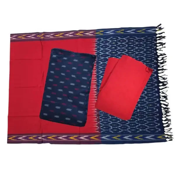 Ikkat Cotton Dress materials with price Pochampally cotton suits, Pochampally ikkat dress material online wholesale