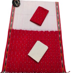Ikkat Pochampally Handloom Cotton Dress Materials -SIDM0024