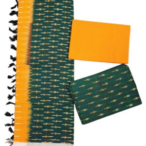 Pochampally Ikkat cotton dress materials, Ikkat handloom cotton suits, ikkat salwar suits, pochmapally dress materials, handloom suits, ikkat suit pieces