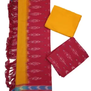 Ikkat Cotton Dress materials with price Pochampally cotton suits, Pochampally ikkat dress material online wholesale