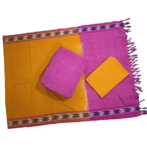 Ikkat Cotton Dress materials with price Pochampally cotton suits, Pochampally ikkat dress material online wholesale