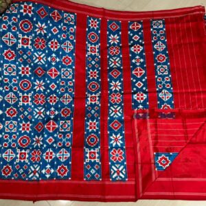 Pochampally Ikkat Telia Rumal Silk Sarees,Ikkat telia rumal sarees, pochampally silk sarees price, silk mark certified sarees, double ikkat silk sarees.