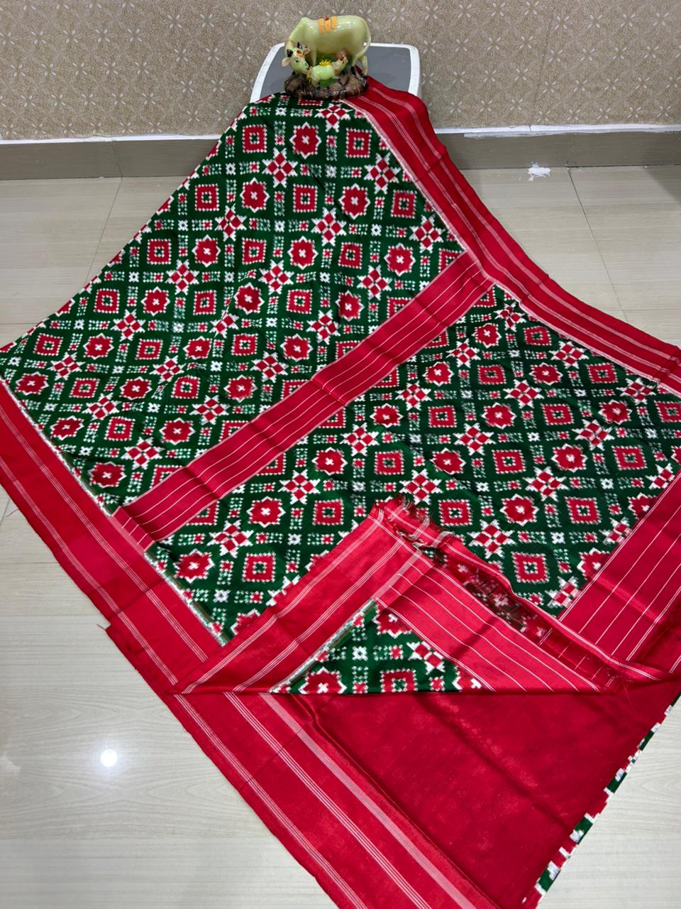 Pochampally Ikkat Telia Rumal Silk Sarees,Ikkat telia rumal sarees, pochampally silk sarees price, silk mark certified sarees, double ikkat silk sarees.
