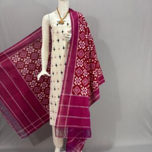Double Ikkat telia rumal dress materials, Pochampally Ikkat suits, telia rumal suits, Pochampally Ikkat handloom telia rumal salwar suits.