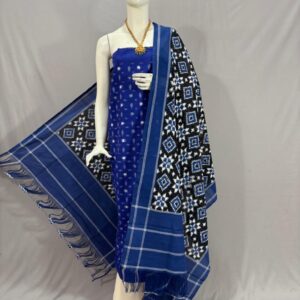 Double Ikkat telia rumal dress materials, Pochampally Ikkat suits, telia rumal suits, Pochampally Ikkat handloom telia rumal salwar suits.