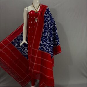 Double Ikkat telia rumal dress materials, Pochampally Ikkat suits, telia rumal suits, Pochampally Ikkat handloom telia rumal salwar suits.