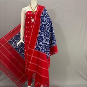 Double Ikkat telia rumal dress materials, Pochampally Ikkat suits, telia rumal suits, Pochampally Ikkat handloom telia rumal salwar suits.