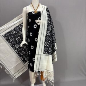 Double Ikkat telia rumal dress materials, Pochampally Ikkat suits, telia rumal suits, Pochampally Ikkat handloom telia rumal salwar suits.