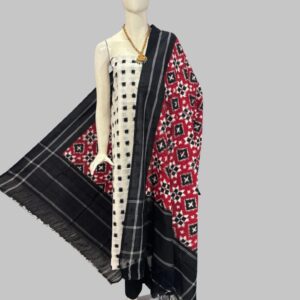 Double Ikkat telia rumal dress materials, Pochampally Ikkat suits, telia rumal suits, Pochampally Ikkat handloom telia rumal salwar suits.