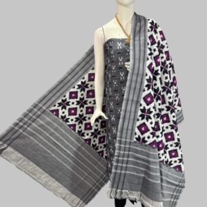 Double Ikkat telia rumal dress materials, Pochampally Ikkat suits, telia rumal suits, Pochampally Ikkat handloom telia rumal salwar suits.