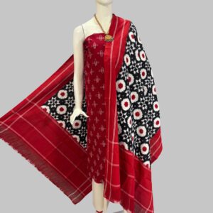 Double Ikkat telia rumal dress materials, Pochampally Ikkat suits, telia rumal suits, Pochampally Ikkat handloom telia rumal salwar suits.