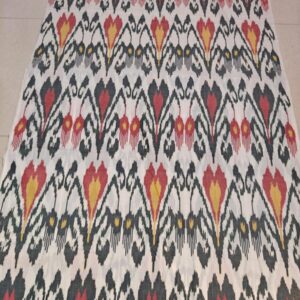 Uzbek ikkat cotton fabrics, Uzbekistan Ikkat fabrics