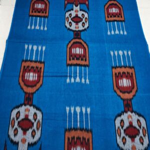 Uzbek ikkat cotton fabrics, Uzbekistan Ikkat fabrics