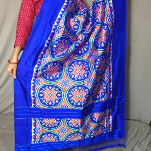 Pochampally Ikkat Silk Dupattas