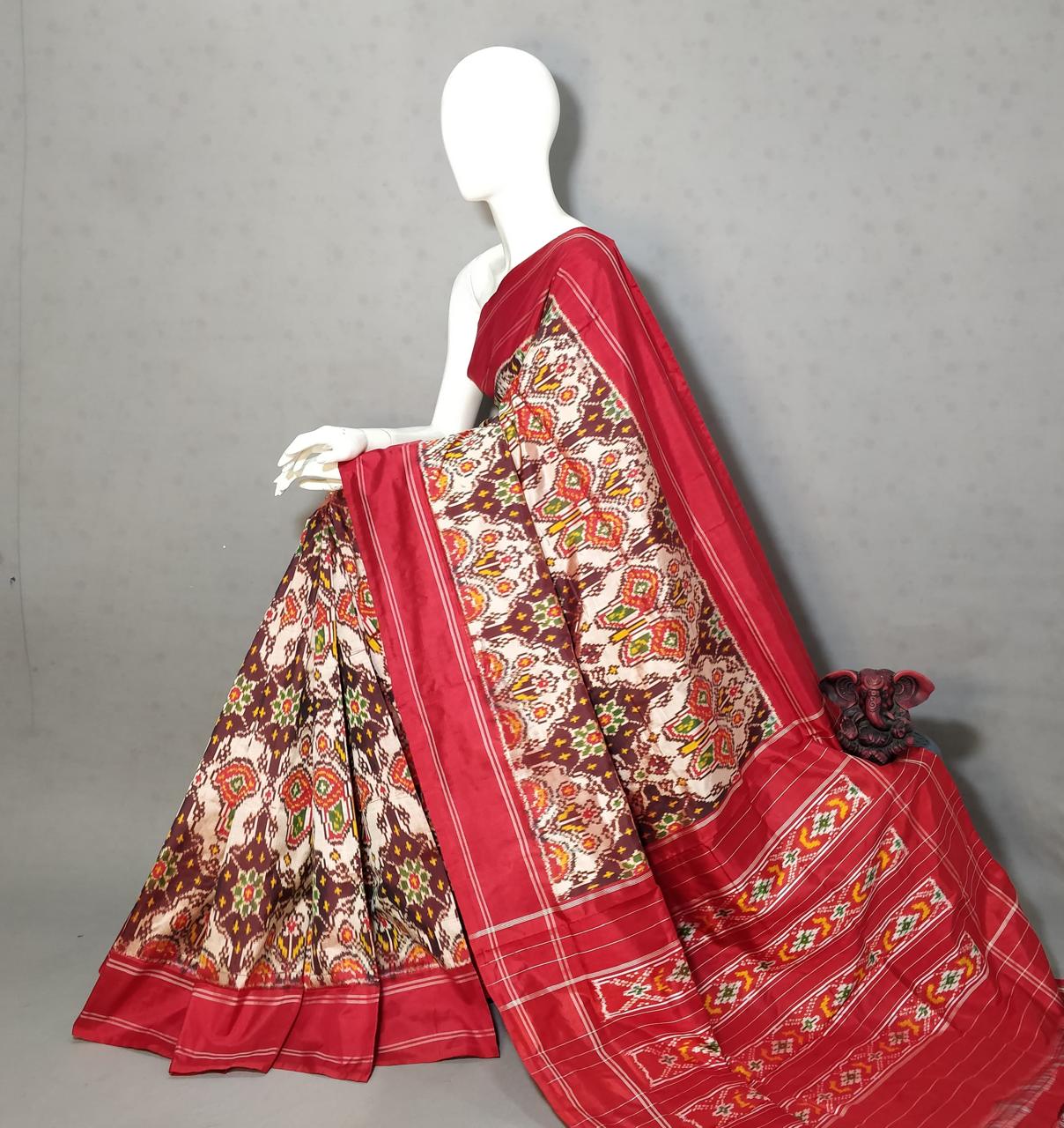 Pochampally Ikkat Silk Sarees Under 13000