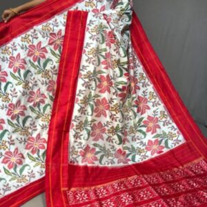 Pochampally Ikkat Silk Sarees Under 14000